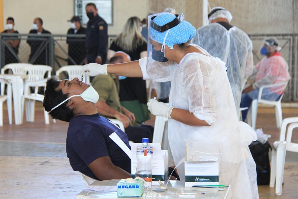 A partir deste sábado, teste de Covid será realizado mediante agendamento em Corumbá