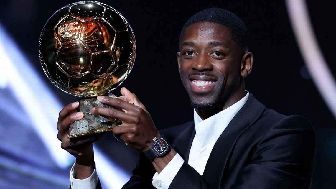 Dembélé e Bonmatí são eleitos melhores do mundo na Bola de Ouro 2025