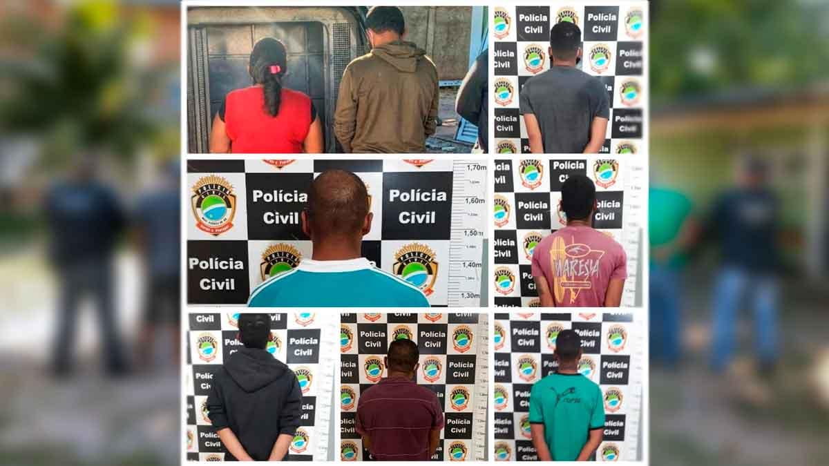 Polícia Civil de Ladário prende mais oito foragidos da justiça
