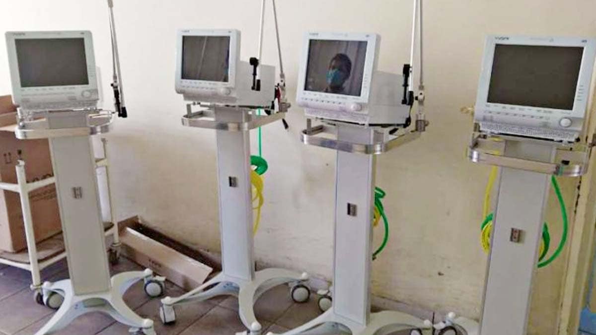 Estado repassa mais cinco respiradores pulmonares para município de Corumbá