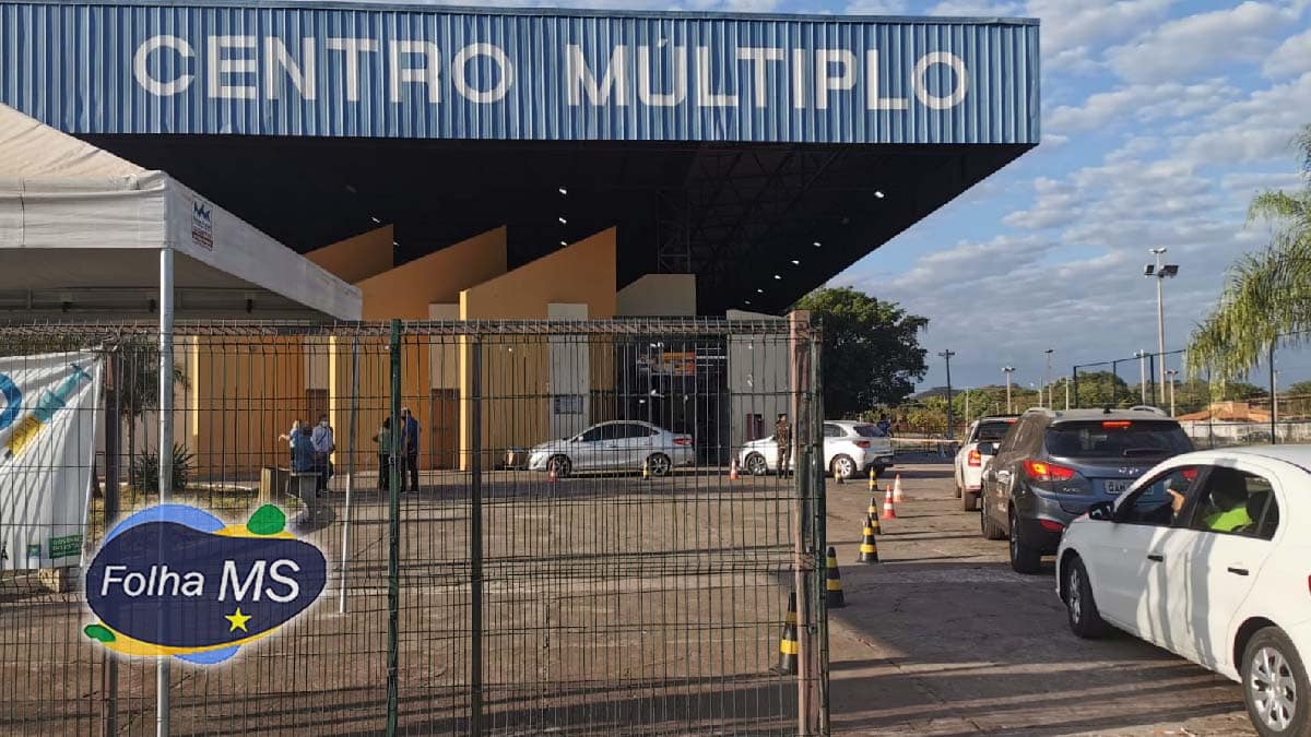 Poliesportivo será novo ponto de testagem da Covid-19 em Corumbá