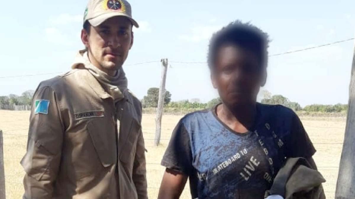 trabalhador encontrado