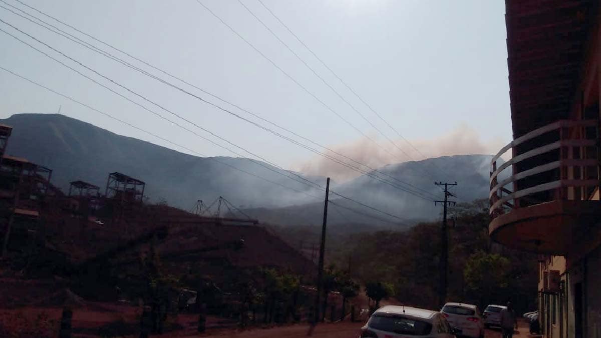 Queimadas avançam em Porto Esperança, Morro do Urucum e Santa Cruz