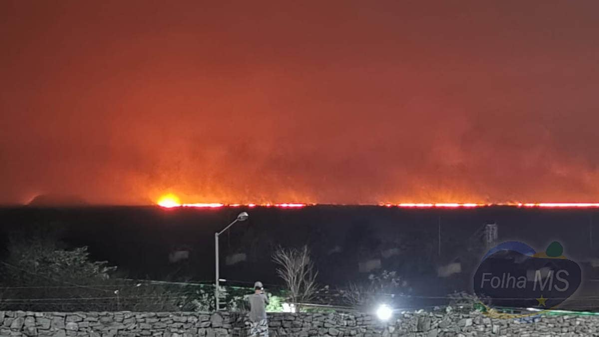 Corumbá é a 2ª cidade com maior número de focos de incêndio e a 3ª que mais desmata no país
