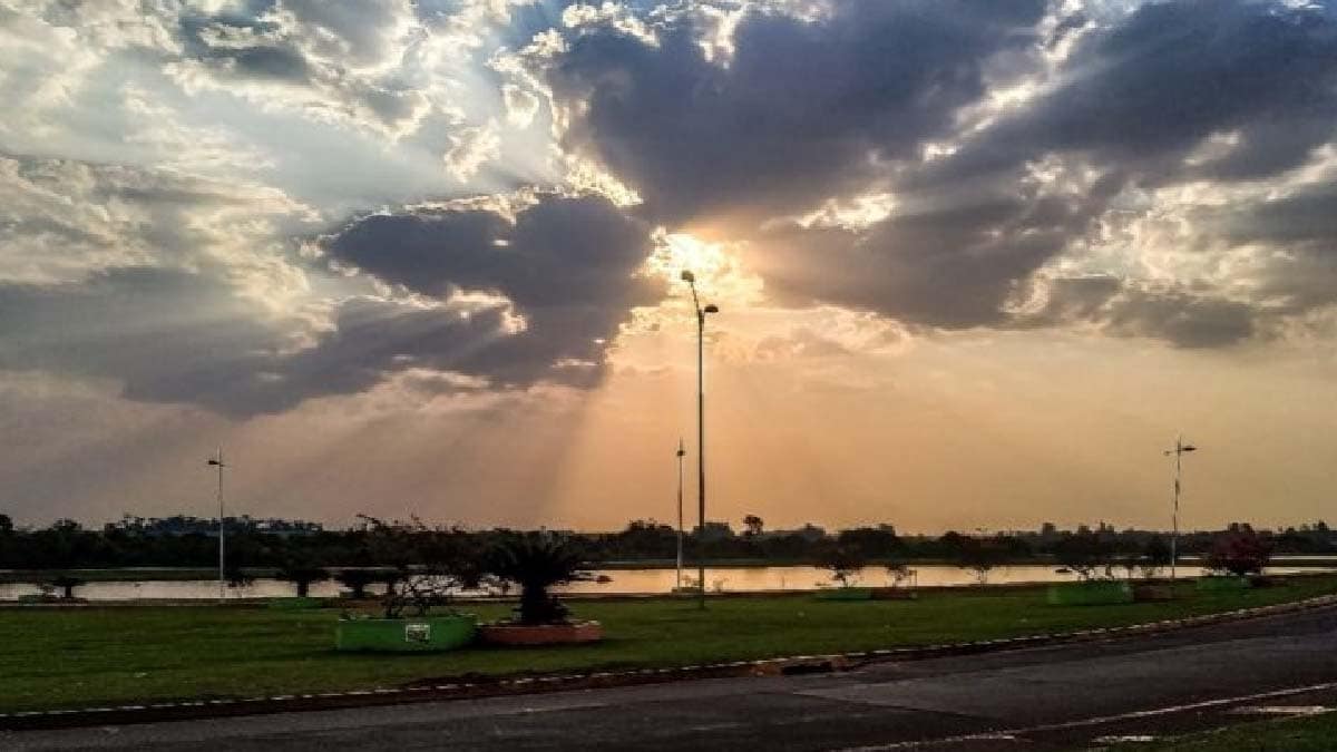 Tempo segue instável com sol, chuva e chance de tempestades isoladas