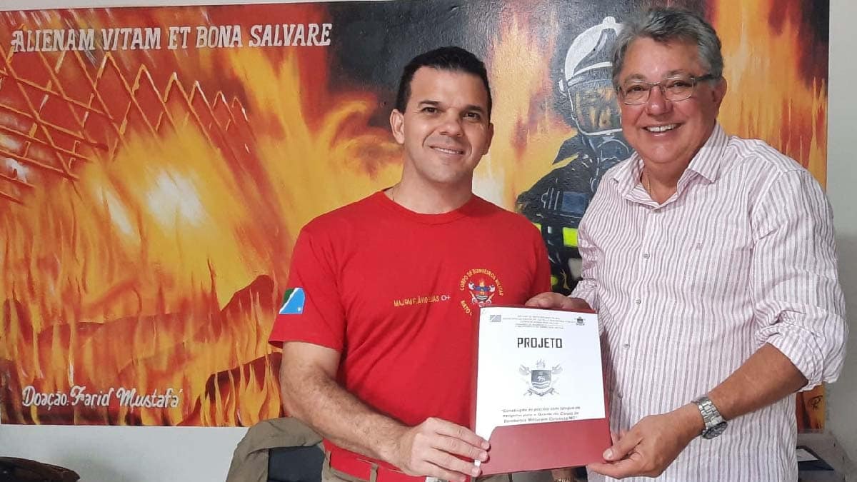 Evander apoia projeto para implantação de tanque de mergulho no 3º GB de Corumbá