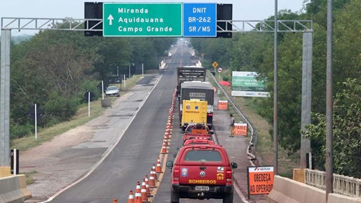 Diagnóstico aponta gargalos da BR-262 e reforça urgência de concessão da rodovia
