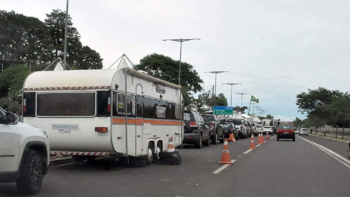 Relatório da PRF e Sejusp identificaram quase 500 veículos em atos antidemocráticos em MS