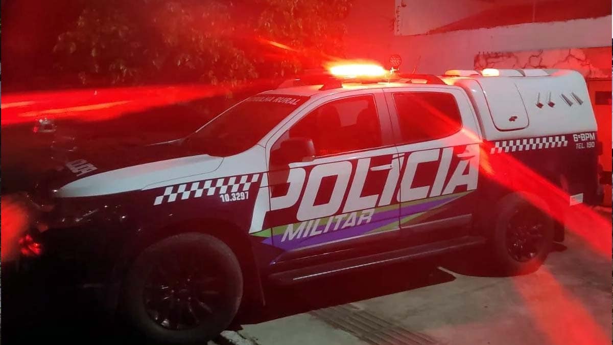 foragido da justiça preso pela PM