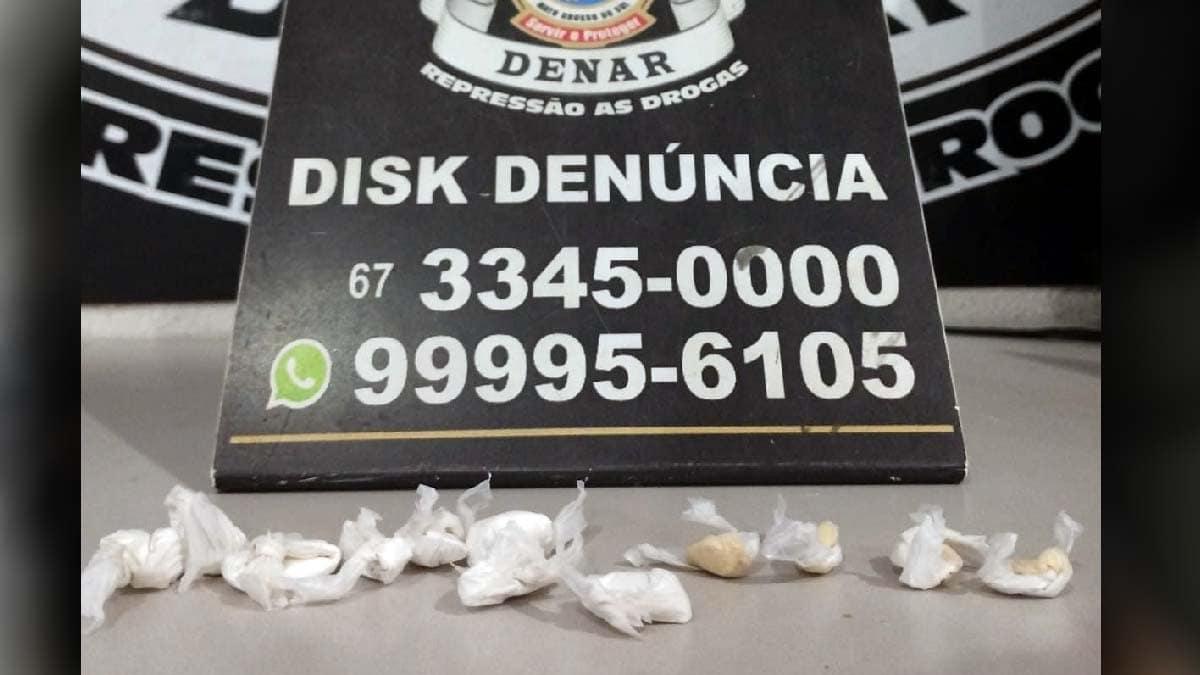 Em Campo Grande Polícia Civil prende mulher pela 5ª vez por tráfico de drogas