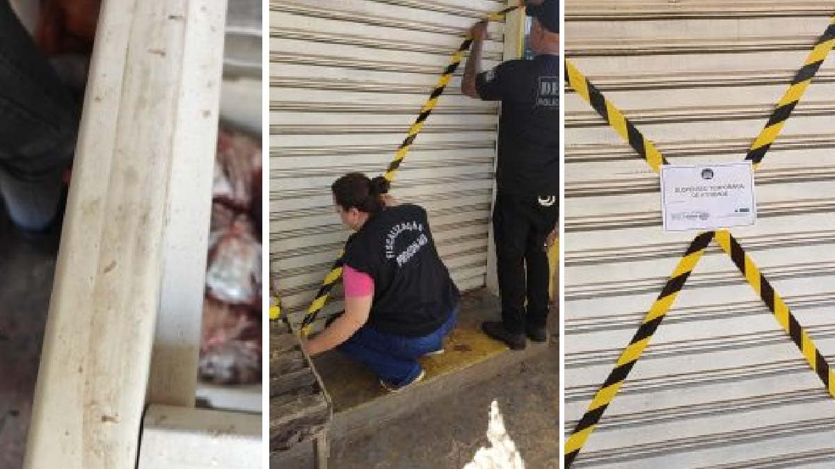 Dono de mercearia é preso por vender carne imprópria para consumo em Campo Grande