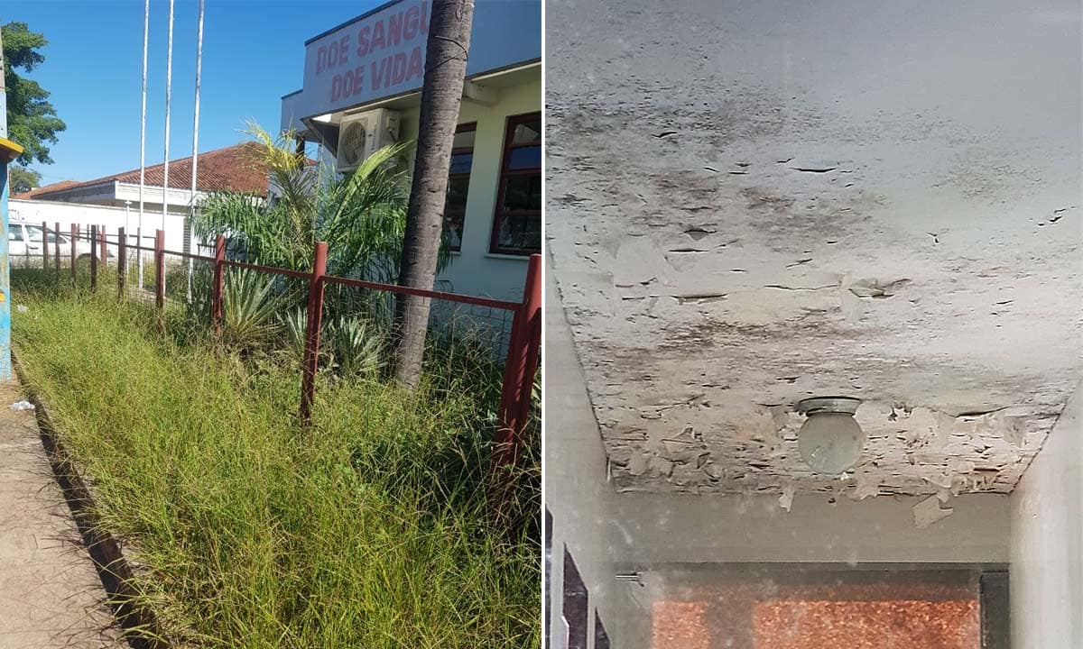 Deputados verificam ausência de coleta e precariedade na estrutura do hemonúcleo de Corumbá