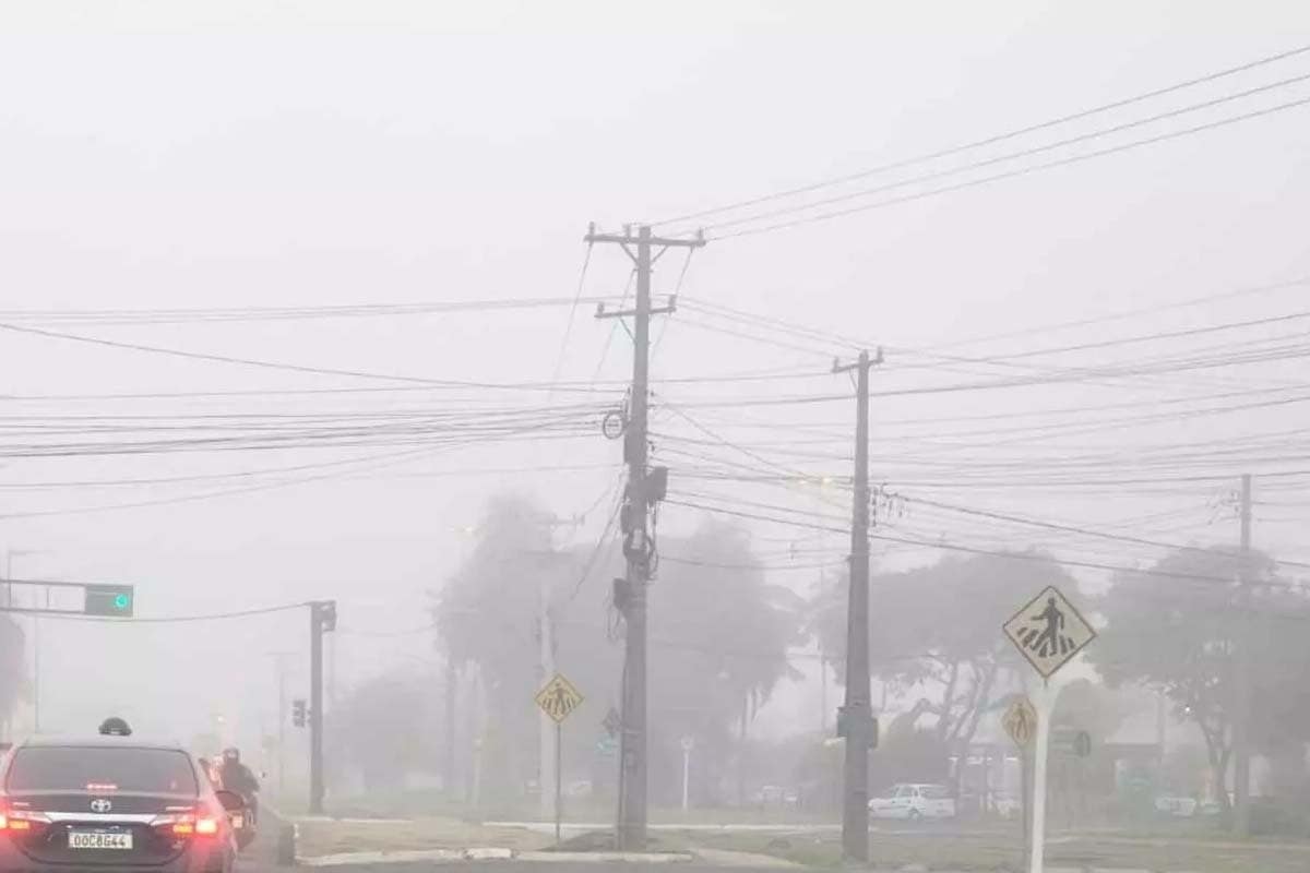 Onda de frio traz nevoeiro e temperaturas baixas no início da semana em MS
