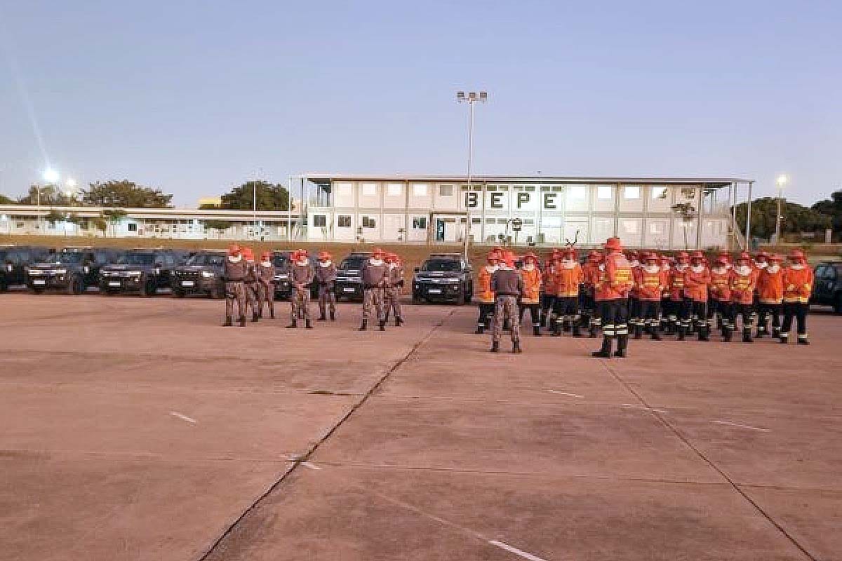 Bombeiros da Força Nacional são enviados para auxiliar no combate aos incêndios no Pantanal