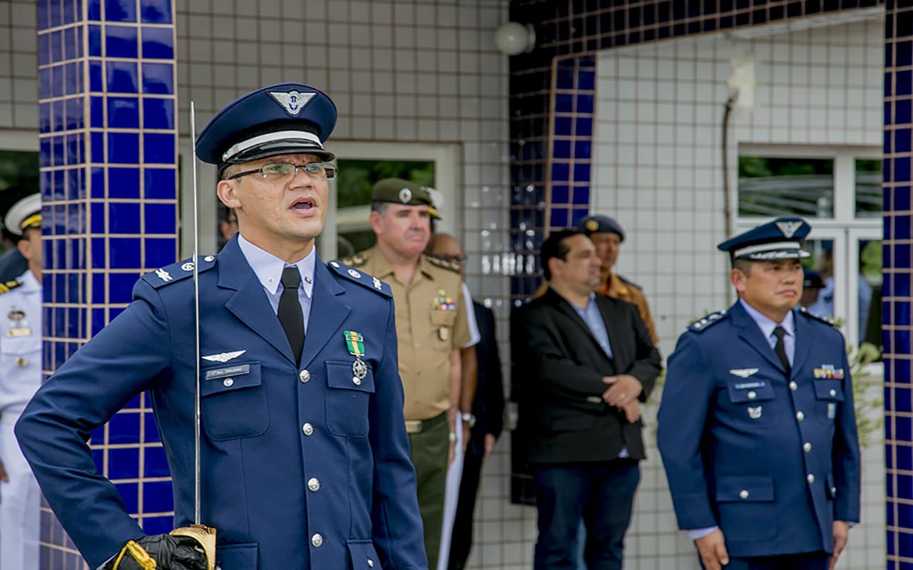Destacamento de Controle do Espaço Aéreo de Corumbá tem novo comandante