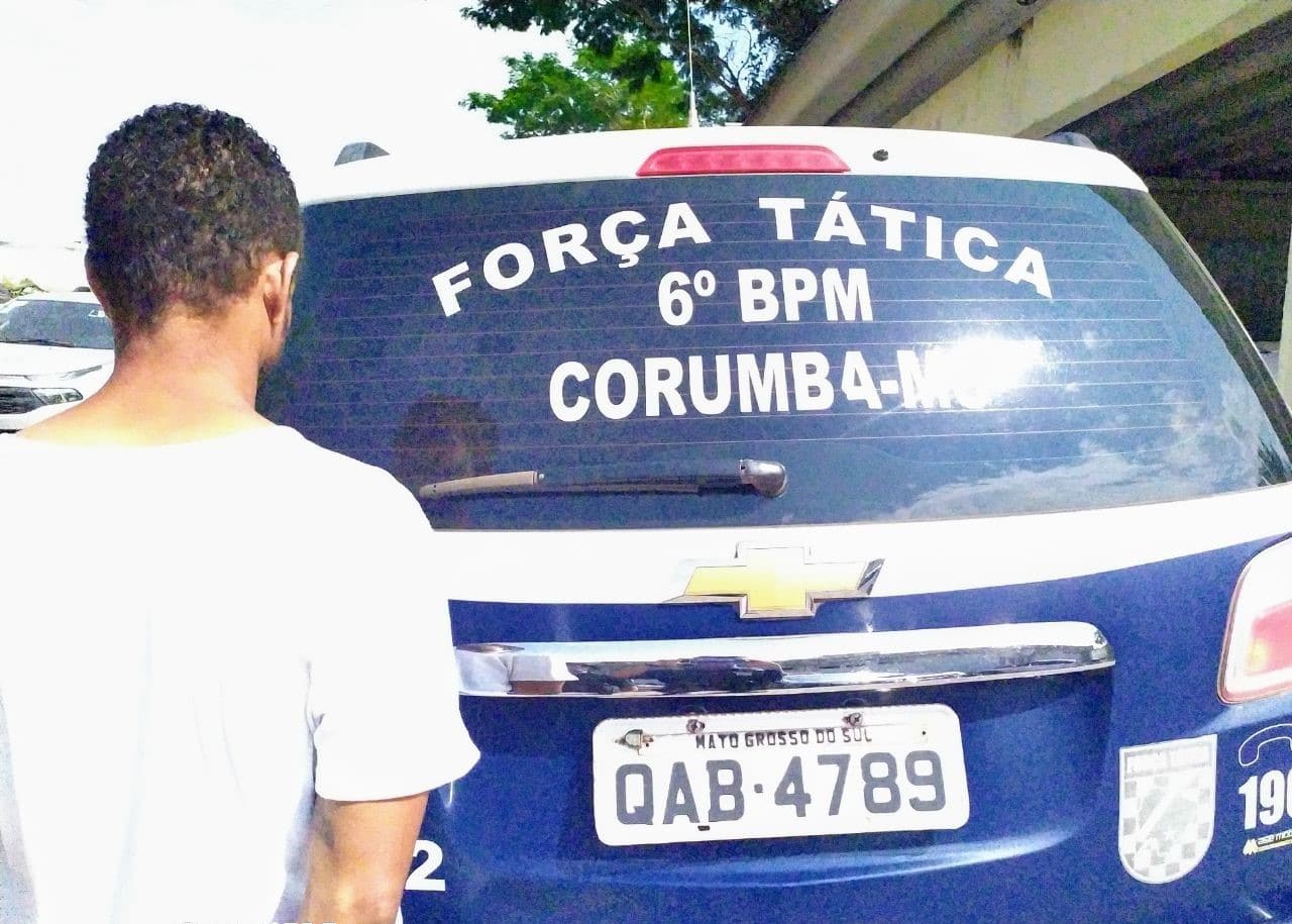 PM cumpre mandado de prisão contra homem foragido da justiça