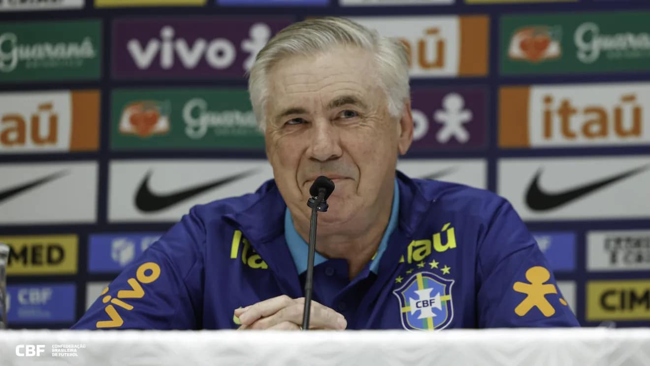 Seleção Brasileira: Ancelotti convoca nove novidades para enfrentar Chile e Bolívia