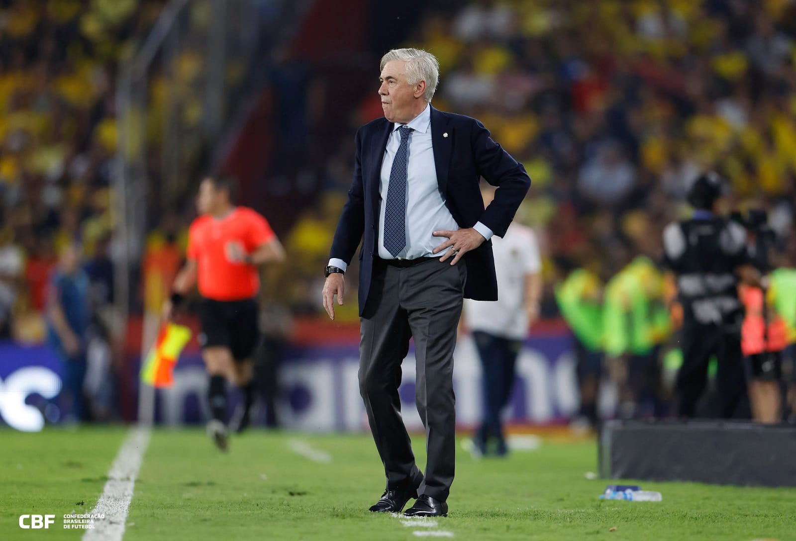 Brasil empata com Equador na estreia de Carlo Ancelotti e segue na 4ª posição das Eliminatórias
