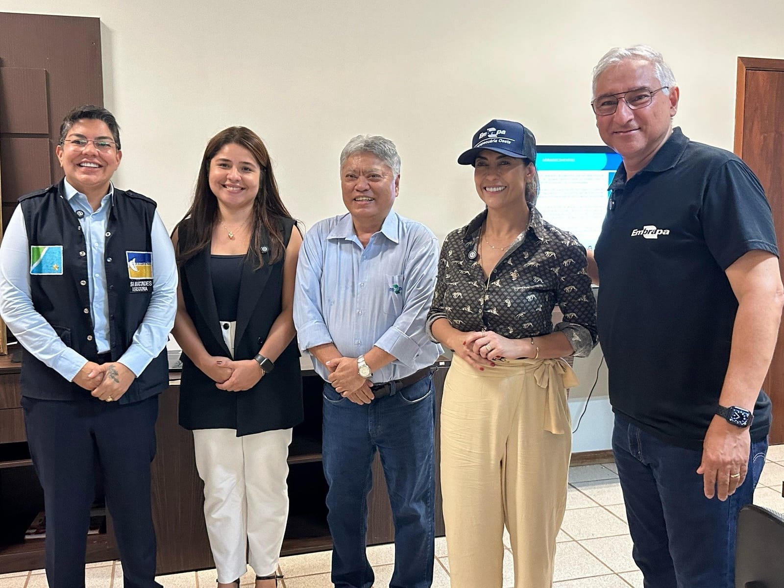 Senadora Soraya prestigia entrega de equipamentos para a Embrapa