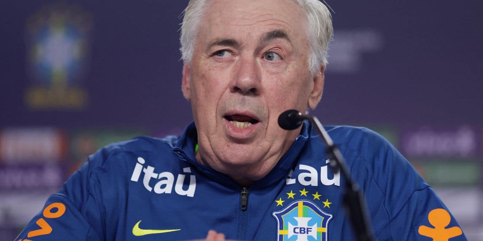 Ancelotti mantém Brasil com quatro atacantes em duelo contra o Chile