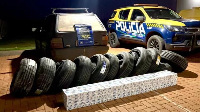 Operação do BPMRv apreende carga contrabandeada na MS 164 em Maracaju