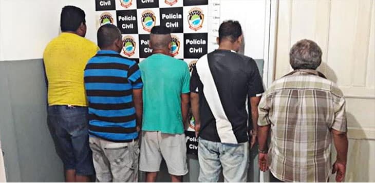Cinco pessoas são presas durante operação policial em Ladário