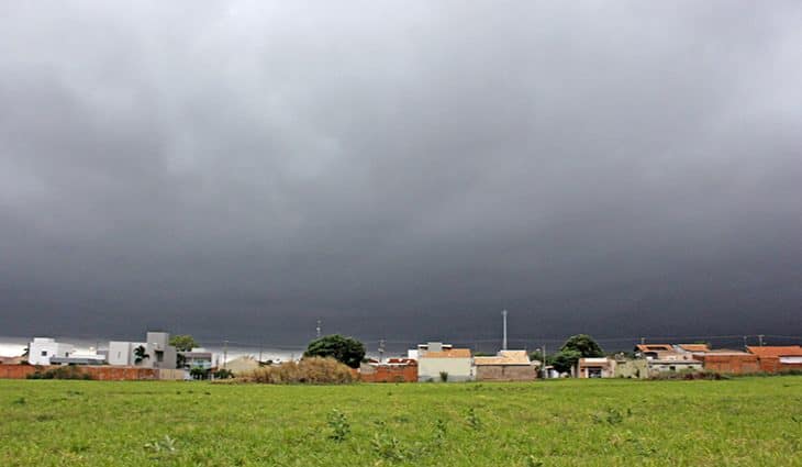 Tempo seguirá instável no final de semana em Mato Grosso do Sul