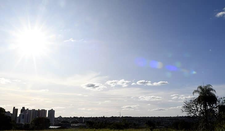 Cemtec: previsão é de sol com poucas nuvens e temperatura em elevação em MS