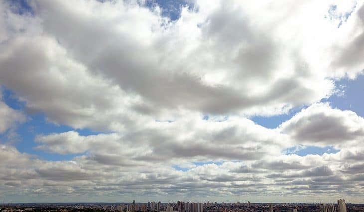 Quarta-feira tem previsão de tempo firme no Estado, com possibilidade de chuva em algumas regiões