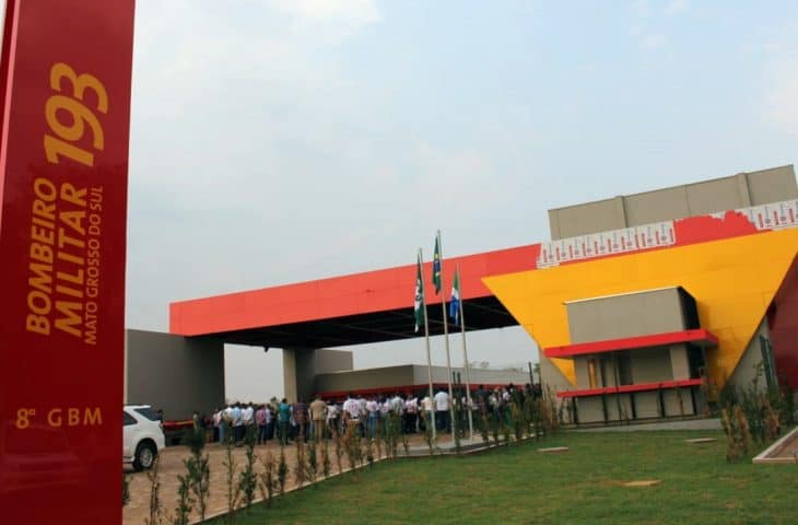 Estado inaugura quartel do Corpo de Bombeiros em Bonito