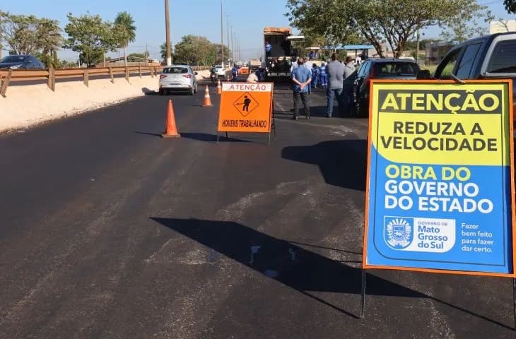obras em campo grande