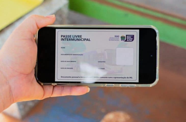 Mato Grosso do Sul lança carteirinha digital do Passe Livre Intermunicipal