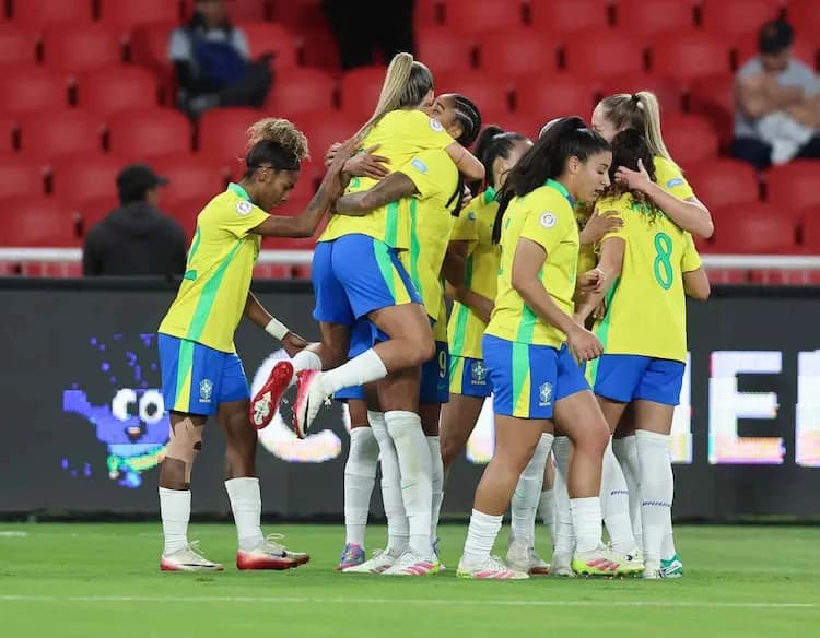 Goleada põe seleção feminina na final da Copa América e na Olimpíada