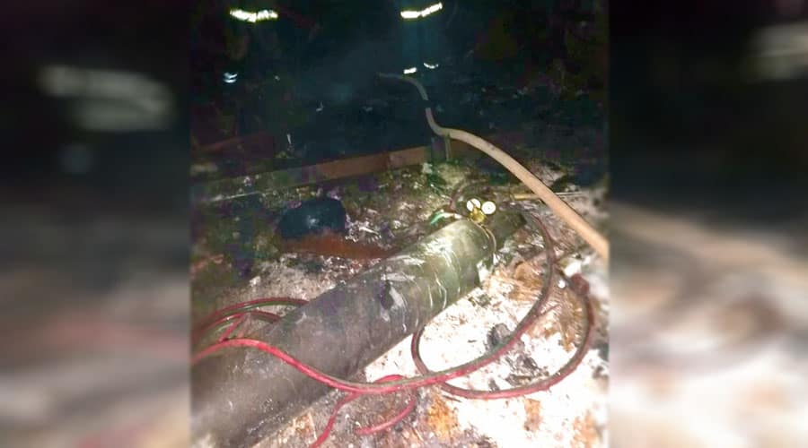 Loja Tentação: escombros de prédio destruído pelo fogo volta a registrar focos de incêndio