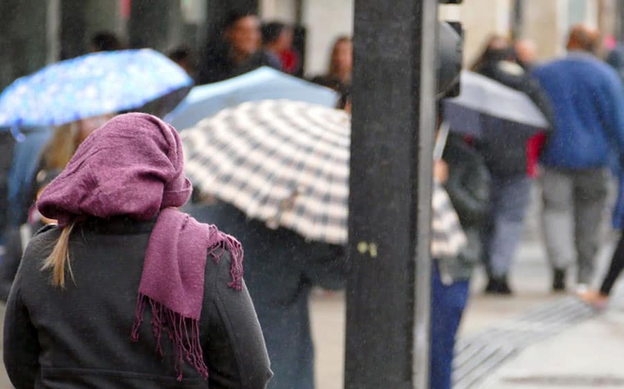 queda de temperatura