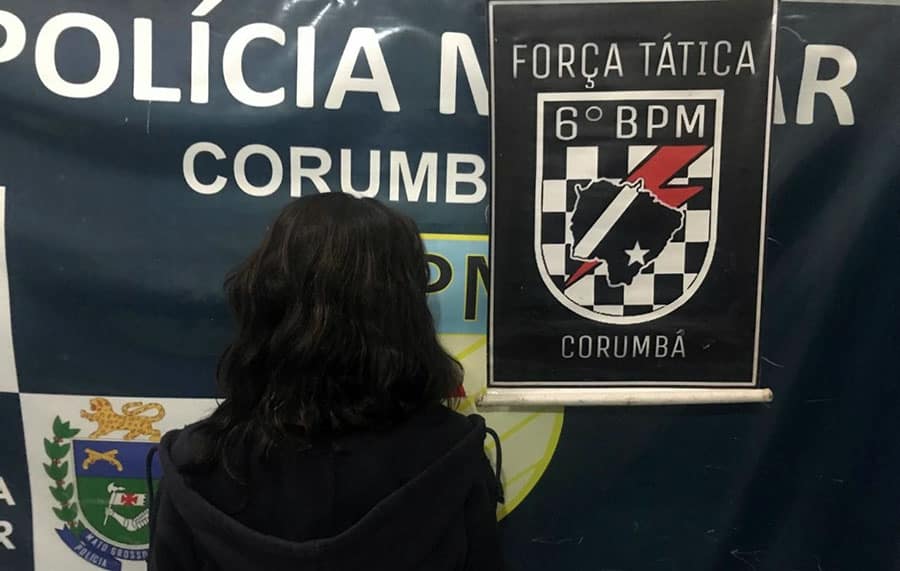 Foragida da justiça é presa pela Força Tática