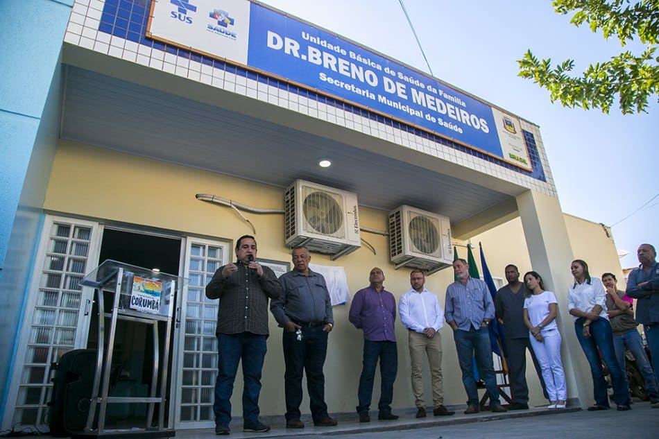 Prefeitura entrega reforma da Unidade Básica de Saúde Breno de Medeiros