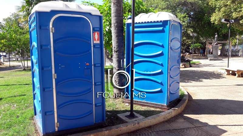 Vereador apresenta projeto para construção de banheiros em praças públicas de Corumbá 2 banheiros